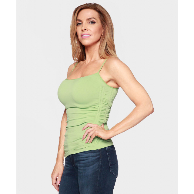 Center Ruched Seamless Camisole Top