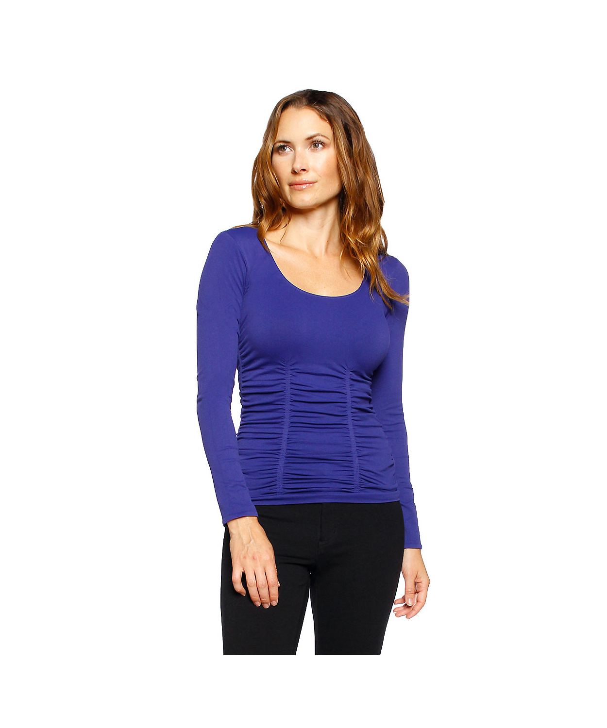 Sirens Ruched Long Sleeve Top