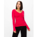 Center Ruched Long Sleeve Top
