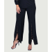 Front Slip Palazzo Pants with Grommets
