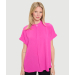 Airflow Short-Sleeve V Neck Collared Button Top