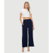Flowy Palazzo Pant W/ Side Slits And Pockets